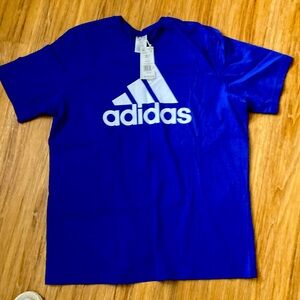Brand new blue Adidas T-Shirt (2XLT)